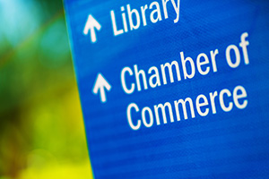 Another way to build customer loyalty is to join your local chamber of commerce