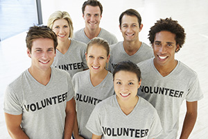 Telling customers you volunteer for a local cause can boost customer loyalty