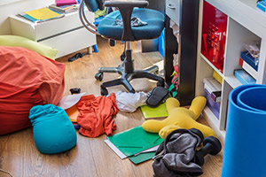 Have you ever used "shortcuts" while cleaning your room?