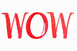 It's okay to "wow" your customers.