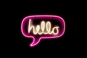Make the Right First Impression If you want to make a good impression, make sure to say 'hello.'