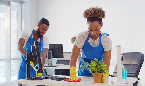 The conference rooms serve as a gathering place for many meetings and even customer conversions throughout the day. That’s why it's important to keep this assembly space welcoming and clean.