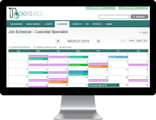 commercial home cleaning scheduling tool 2
