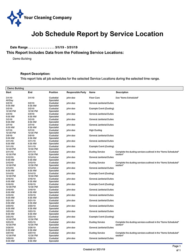 Use the second page of the inspection summary report to quickly spot one-off cleaning errors.